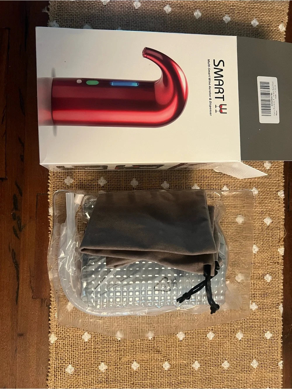Wine Aerator Electric New in box with no tags